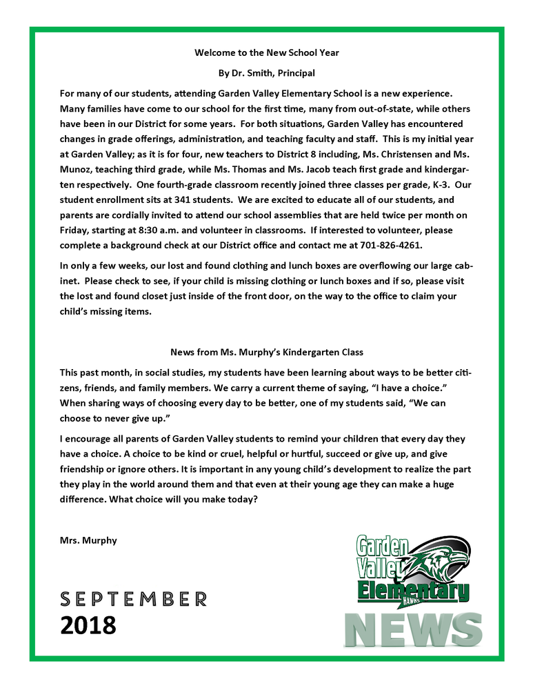 Garden Valley News