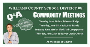 Community Q & A Meetings